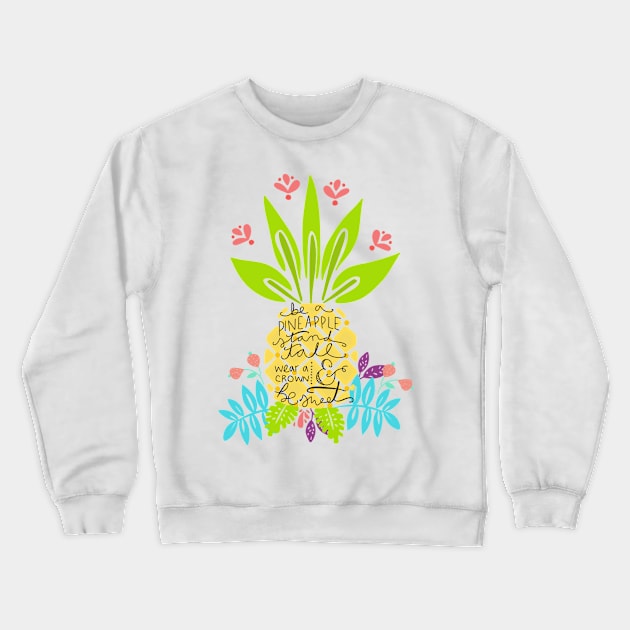 Bea Pieapple Crewneck Sweatshirt by Nataliatcha23